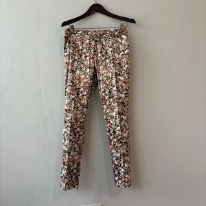 Lucy & Co Multicolor Abstract Print Slim Pants • Size S